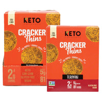 Keto Naturals Cracker Thins Teriyaki