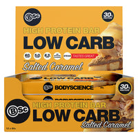 BSc Body Science High Protein Bar 60g Salted Caramel Box