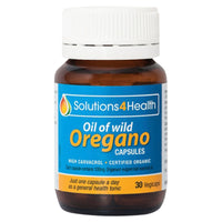 Solutions 4 Health Oil Of Wild Oregano Vegcaps