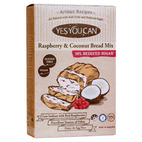 Yesyoucan Raspberry & Coconut Bread Mix