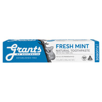Grants Fresh Mint Toothpaste With Fluoride