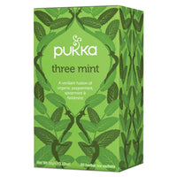 Pukka Herbs Three Mint Tea Bags