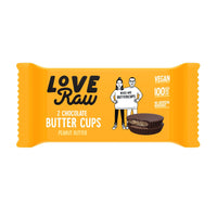 Loveraw Choc Butter Cups Peanut Butter