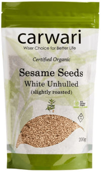 Carwari Organic Sesame Seeds Unhulled